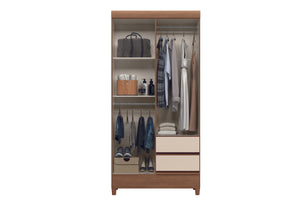 Ropero 4 puertas Off White