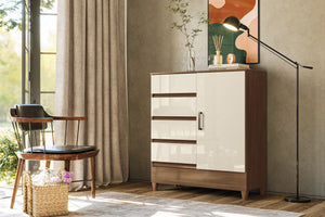 Cómoda FIT  4 gavetas 1 puerta