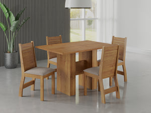 Juego de comedor 4 puestos QUICK