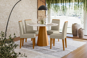 Juego de comedor 4 puestos Maia