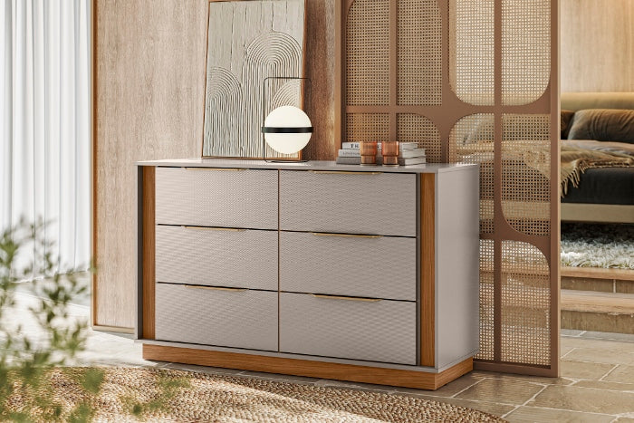 Cómoda 6 Gavetas GIORDINO