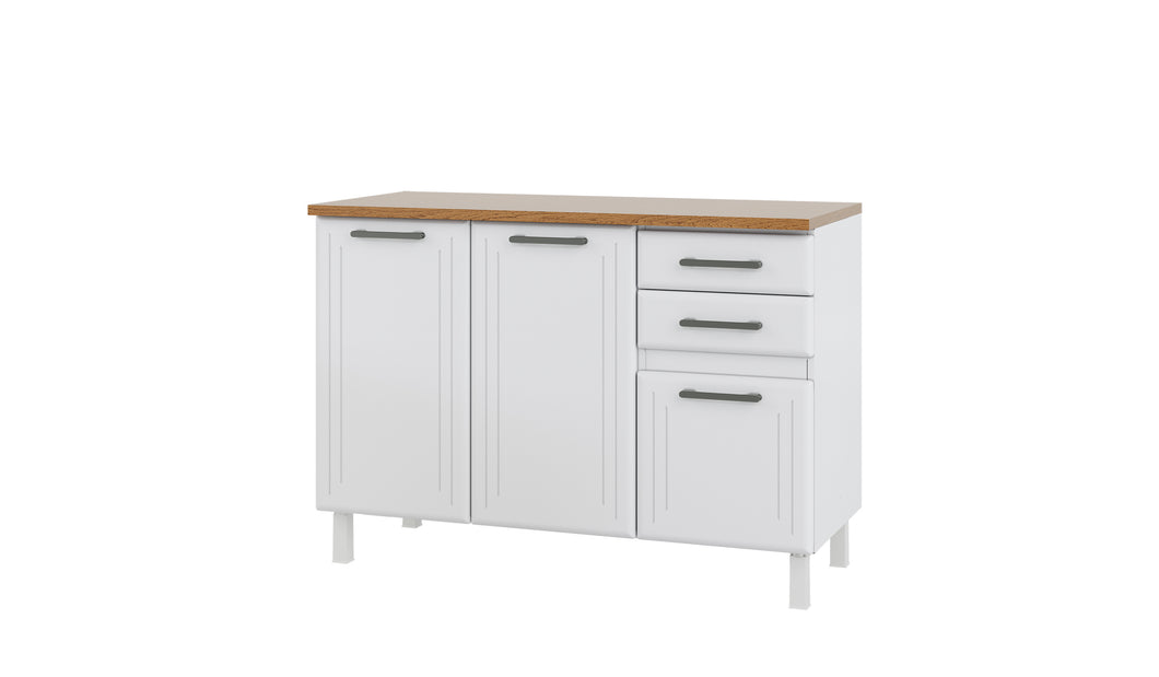Mueble Gavetero de cocina 3 puertas 2 Gavetas LIZ